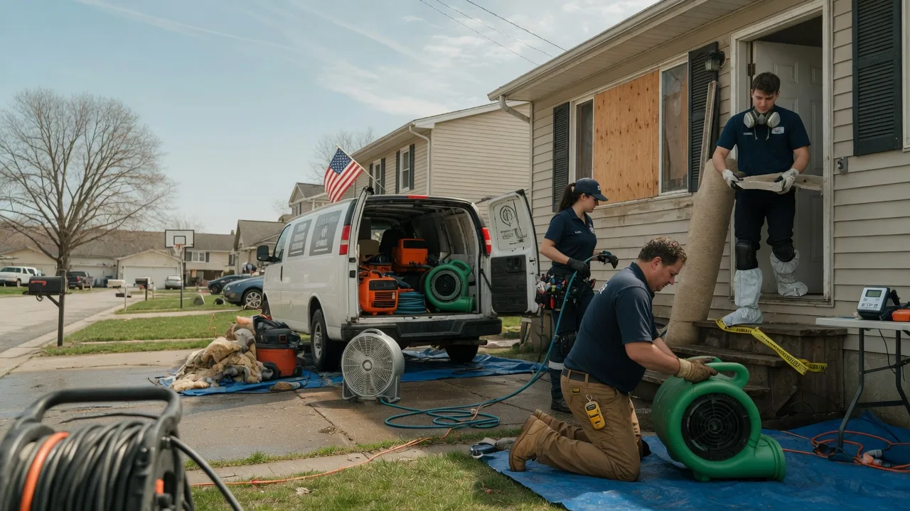 Water Damage Restoration in Fairfield, CA near me